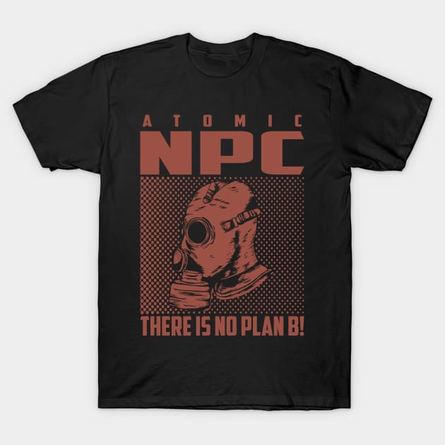 ATOMIC NPC 08 T-Shirt by 2 souls